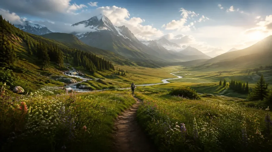 100 км по лугу